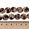 Printed Natural Freshwater Shell Beads Strands SHEL-A006-08-4