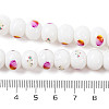 Printing Glass Beads for Necklaces Bracelets Making GLAA-B020-03A-05-5