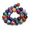 Natural Dragon Veins Agate Beads Strands GG-L001-L01-01B-4