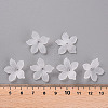 Frosted Acrylic Bead Caps LS-X-MACR-S371-05A-701-4