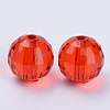 Transparent Acrylic Beads TACR-Q254-10mm-V12-2