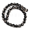 Tibetan Style dZi Beads Strands G-G328-A05-10mm-3