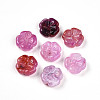 Transparent Acrylic Beads X-TACR-T028-40D-2