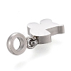 Non-Tarnish 304 Stainless Steel Charms STAS-F259-012P-3