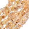 Natural Citrine Beads Strands GG-CBAAEDE-A01-A-2