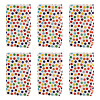 12Pcs Rainbow Color Rectangle Paper Candy Bags ABAG-TA0002-34A-2