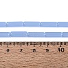 Imitation Jade Glass Beads Strands GLAA-N070-01A-B04-4