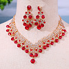 Alloy Rhinestone Jewelry Sets FS-WGE40D6-01-1