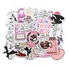 52Pcs Paper Self-Adhesive Picture Stickers AJEW-S086-09-2