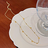 Heart Stainless Steel Link Chain Necklaces for Women FS-WGDC653-06-1