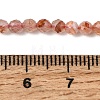 Natural Red Agate Beads Strands G-L653-B01-3mm-5