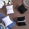 4Pcs 2 Colors Lint Bracelet/Watch Pillow Jewelry Displays BDIS-BBC0001-01-6