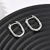 Brass Hoop Earrings for Women KK-CBA760A-09P-2