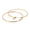 201 Stainless Steel Hoop Earrings EJEW-F188-24G-E-2