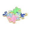 Zinc Alloy Enamel Pendants ENAM-D055-01LG-05-3