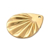 304 Stainless Steel Pendants STAS-F349-05G-02-2