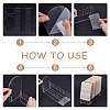 Acrylic Slotted Display Stands ODIS-WH0177-012-3