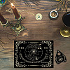 Pendulum Dowsing Divination Board Set DJEW-WH0324-039-6