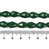 Opaque Solid Color Imitation Jade Beads Strands GLAA-N005-P4mm-D04-4