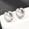 201 Stainless Steel Cuff Earrings EJEW-T056-01P-05-2