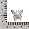 Brass Micro Pave Clear Cubic Zirconia Pendants KK-N290-23P-3