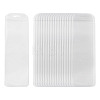 50Pcs Frosted PP Plastic Watchband Storage Resealable Bags ABAG-TADJ0003-01G-2