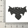 Halloween Theme Alloy Enamel Pendants X1-ENAM-I060-07D-3