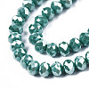 Electroplate Glass Beads Strands LS-EGLA-A044-P8mm-A09-3