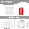Square Foldable Creative Cardboard Box CON-WH0086-17B-01-2