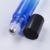 10ml Glass Gradient Color Essential Oil Empty Roller Ball Bottles X-MRMJ-WH0011-B01-10ml-2