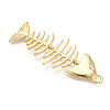 Brass Big Pendants X-KK-N268-02G-2