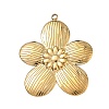304 Stainless Steel Pendants STAS-F342-05B-G-1