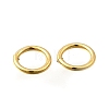 Brass Open Jump Rings KK-B147-03D-G-3