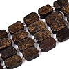 Natural Bronzite Beads Strands G-T138-26A-06-4
