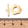 SHEGRACE Brass Toggle Clasps XGR0125G-158G-3