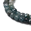 Natural Blue Tourmaline Beads Strands G-NH0001-H02-01-4