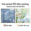 Waterproof PVC Colored Laser Stained Window Film Static Stickers DIY-WH0314-115-8