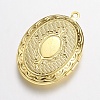 Brass Locket Pendants LS-KK-N0116-054G-3