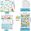 Paper Self Adhesive Reward Stickers DIY-WH0488-30B-2