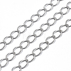 Brass Twisted Chains CHC-Q001-5x4mm-P-1