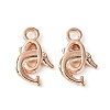 Alloy Dolphin Pendants LS-TIBEP-20596-RG-NR-1