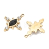 Natural Black Onyx(Dyed & Heated) Faceted Horse Eye Pendants GG-CBA50CD-08G-02-2