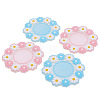 Crafans 12Pcs 2 Color Silicone Hot Pads AJEW-CF0001-18-2