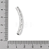 304 Stainless Steel Curved Tube Beads STAS-M071-03H-P-4