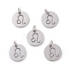 Non-Tarnish 304 Stainless Steel Charms STAS-Q201-T445-5S-2