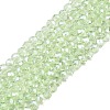 Electroplate Glass Beads Strands EGLA-A044-T1mm-A09-1