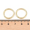 Brass Twister Clasp KK-Z146-04G-03-3