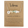 667 Stainless Steel with Natural Yellow Quartz & Natural Green Aventurine & Natural Quartz Crystal Chip Pendant Necklaces FS-WGFED6E-11-1