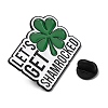 Saint Patrick's Day Alloy Enamel Brooches JEWB-D310-05EB-04-3