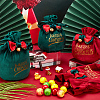 4Pcs 4 Styles Christmas Velvet Candy Apple Bags TP-CP0001-05B-5